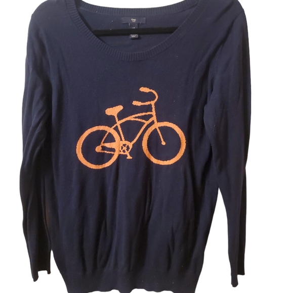 [M] Gap med cute bike sweater - Picture 2 of 3